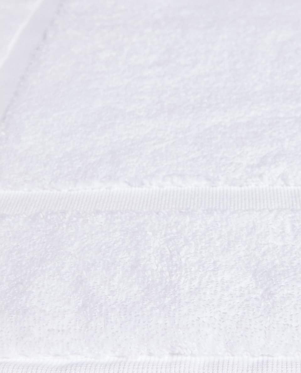 White Non-Slip Soft Bath Mat