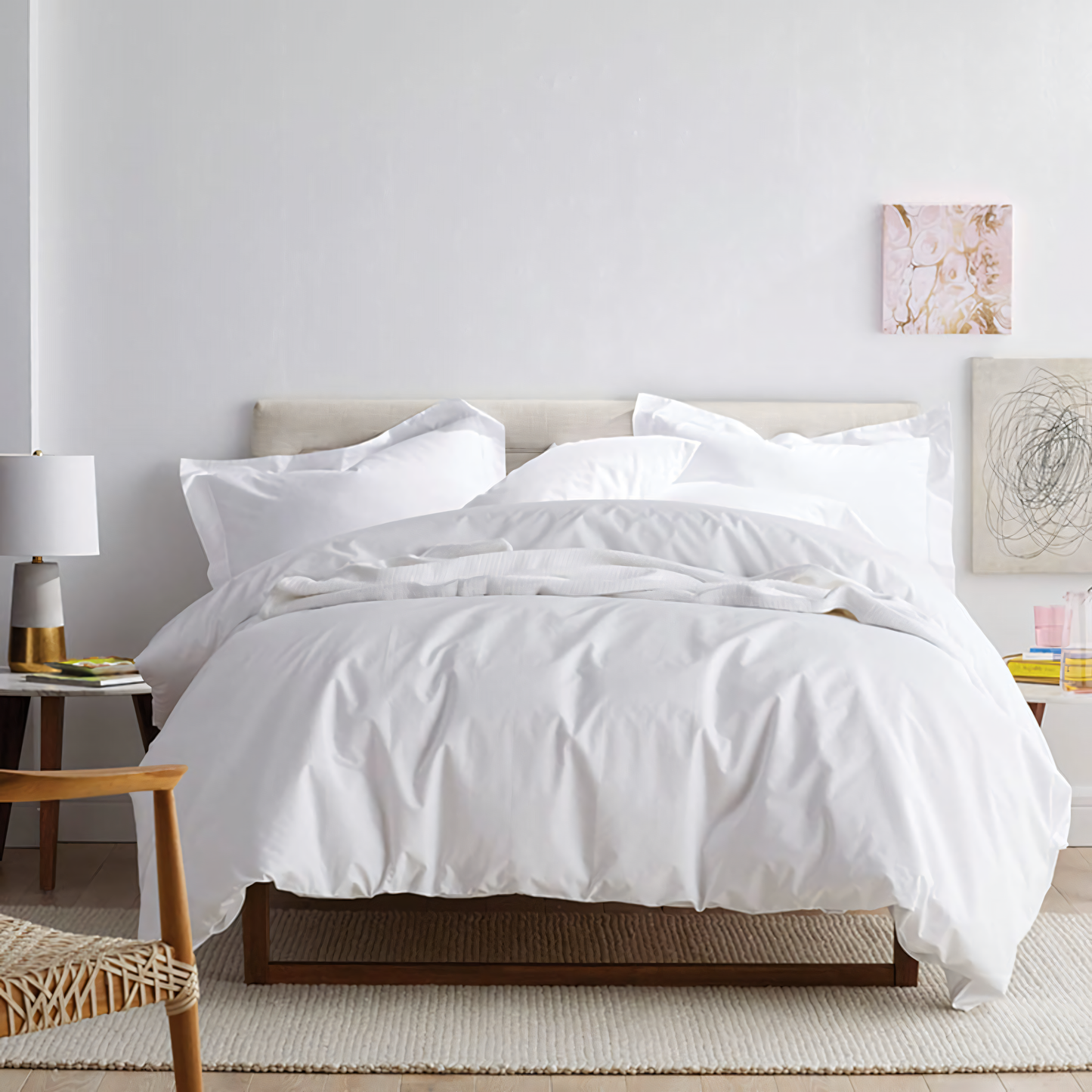 Vyaamo Cool Cotton Percale Bed Duvet Cover