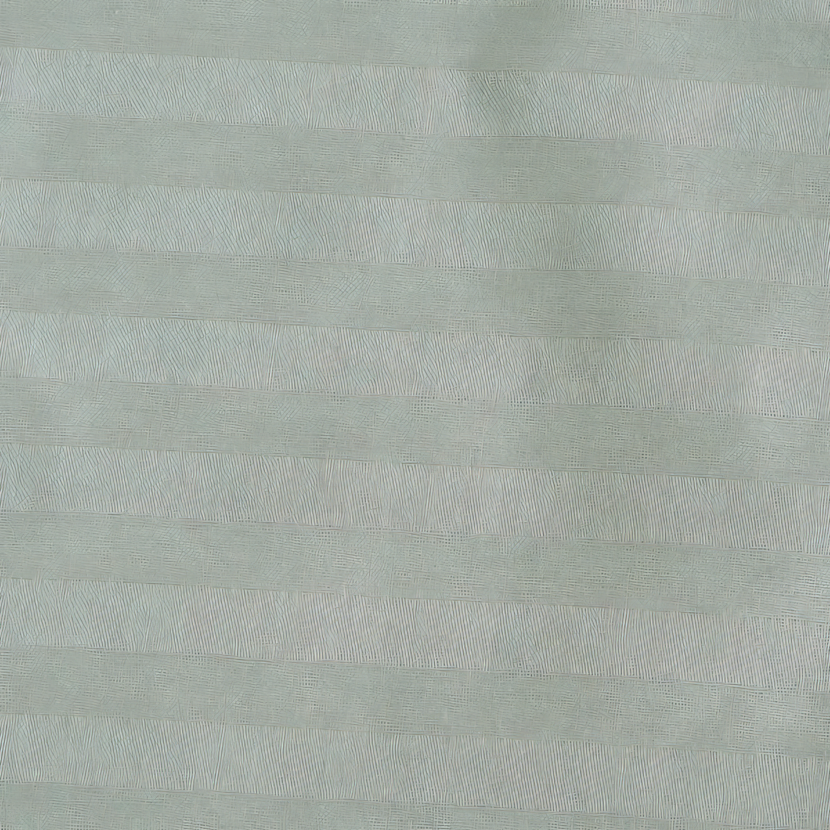 Tea Green Stripe Design Bedsheet with Pillow Cover